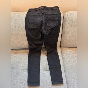 Forever 21 Women's Dark Black Skinny Jeans